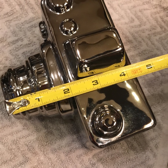 Chrome painted ceramic camera - Picture 8 of 8